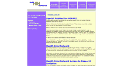 Desktop Screenshot of healthinternetwork.org